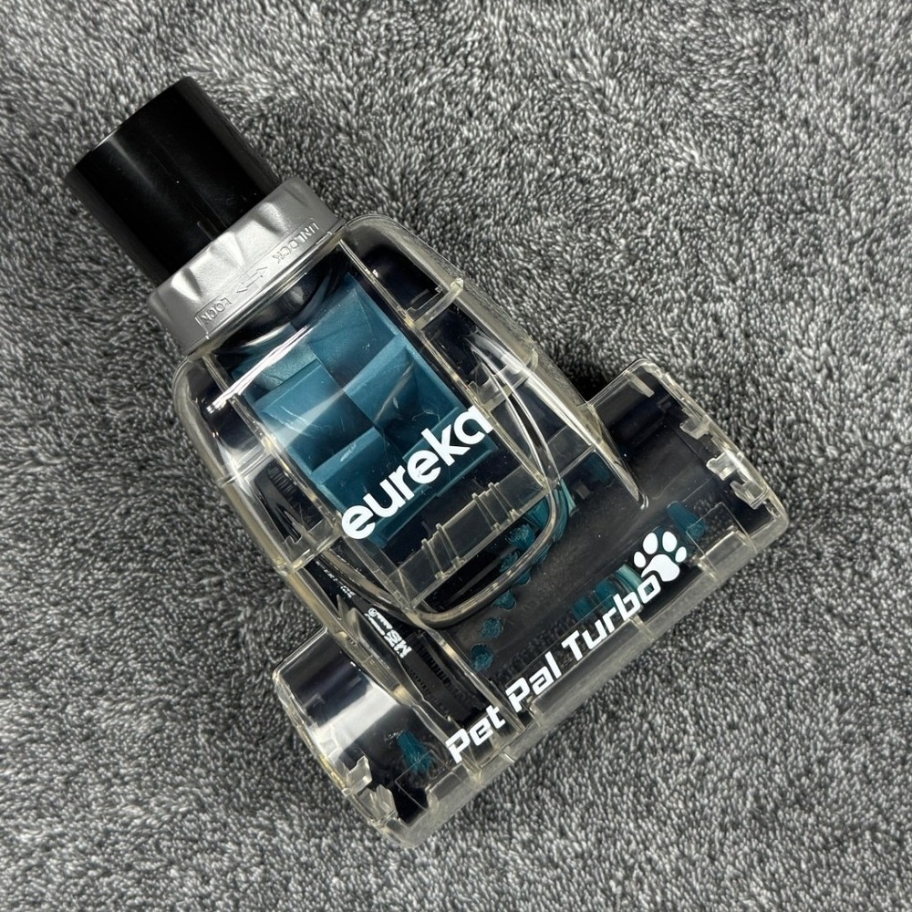 Eureka Pet Pal Turbo Vacuum Attachment Nozzle Pet Hair‎ Tool Clear Black Teal